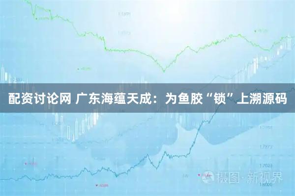 配资讨论网 广东海蕴天成：为鱼胶“锁”上溯源码